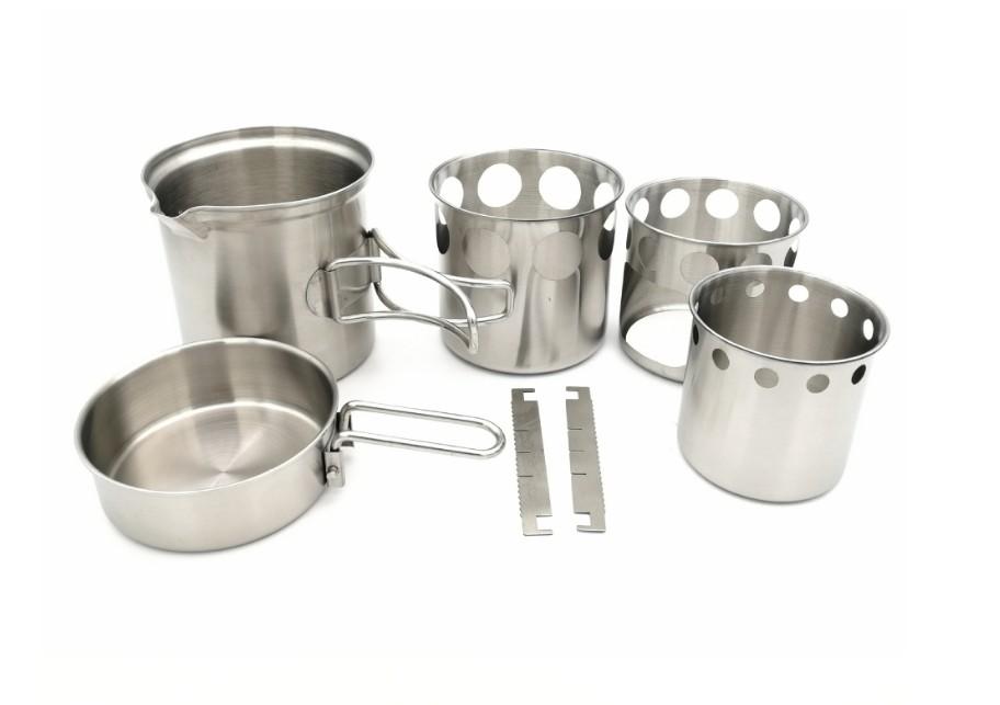 Freeman River Cook Set & Wood Stove Combo - Nature AliveGear